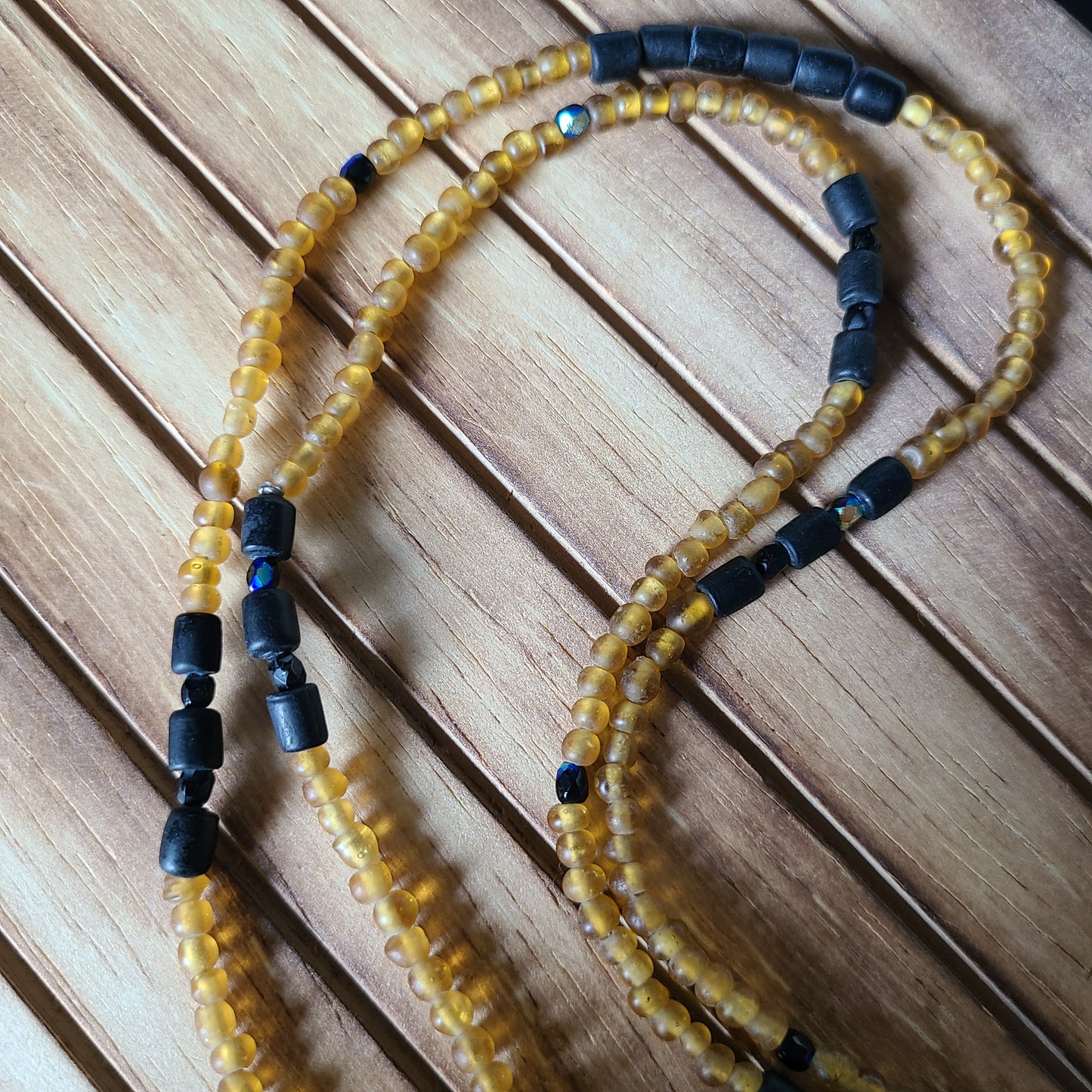 Black & Gold Necklace