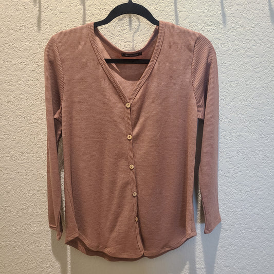 Mocha Rib Knit Top