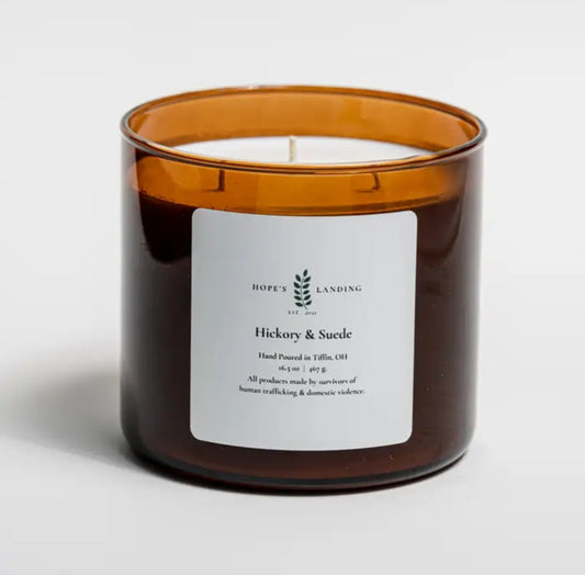 Hickory & Suede Candle