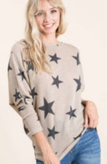 Star Knit Top