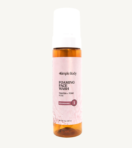 Foaming Face Wash, Rose